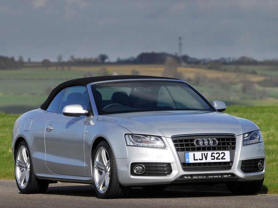  Audi A5 Cabriolet 2.0T S-Line 2009 года  (UK) (фото 4 из 6)